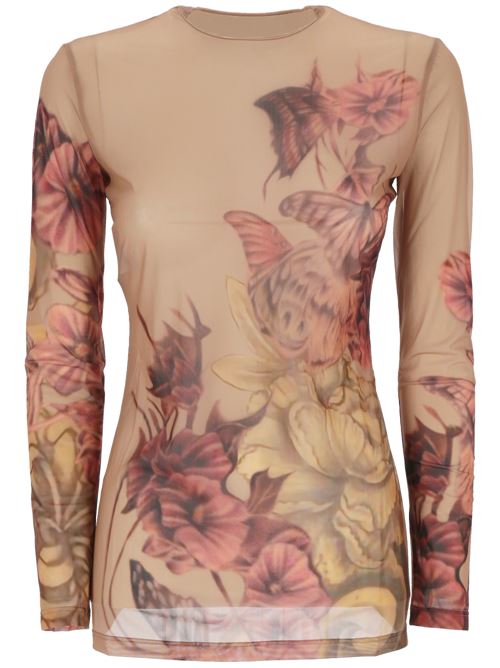 Blush pink woman top Alberta Ferretti | AF120201521169